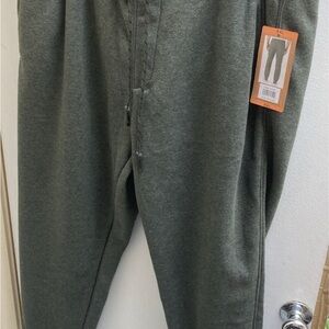 Weatherproof Men's Olive Joggers